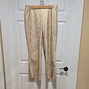 CeCe Women's Gold Straight Leg Pants